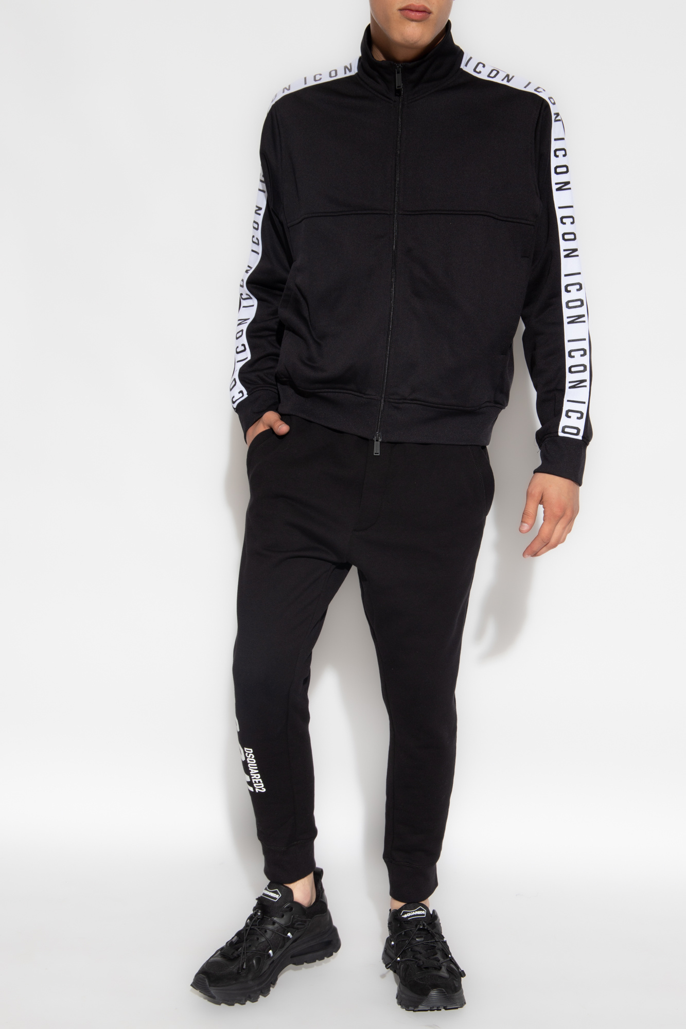 Dsquared tape online joggers